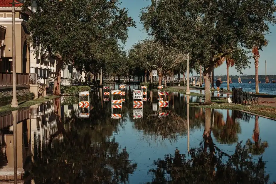 Flood damage restoration services available in CityPlace